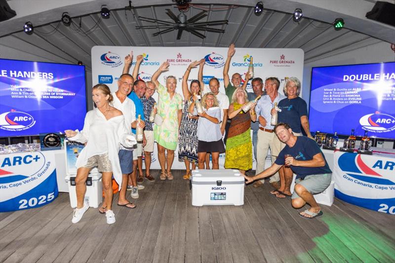 ARC+ 2025 Prizegiving photo copyright Arthur Daniel taken at  and featuring the Cruising Yacht class