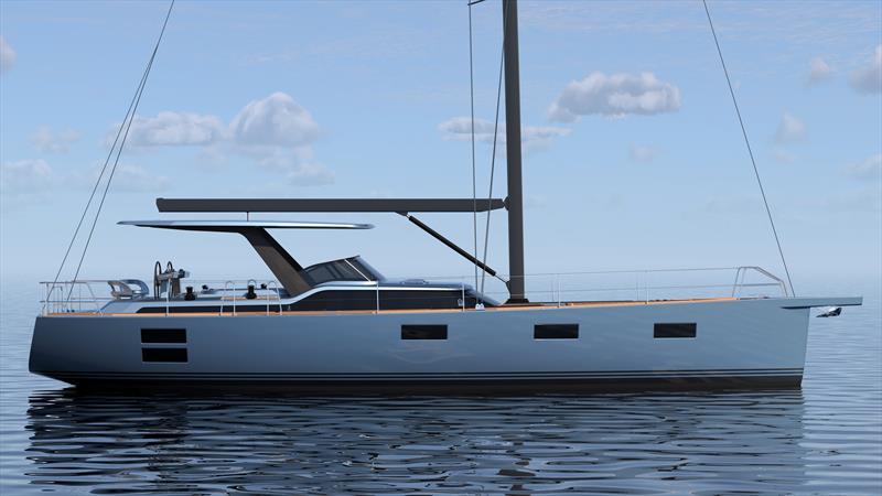 Contest 56CS photo copyright Contest Yachts taken at  and featuring the Cruising Yacht class