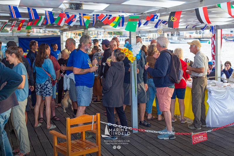 Welcome party at the floating bar - Viking Explorers Rally 2026 photo copyright Viking Explorers Rally taken at  and featuring the Cruising Yacht class