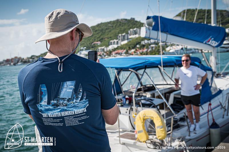 46th St. Maarten Heineken Regatta - The teams have arrived, some exploring their charter race boats for the first time and getting ready for an intense 4-days of racing around St. Maarten photo copyright Laurens Morel taken at Sint Maarten Yacht Club and featuring the Cruising Yacht class