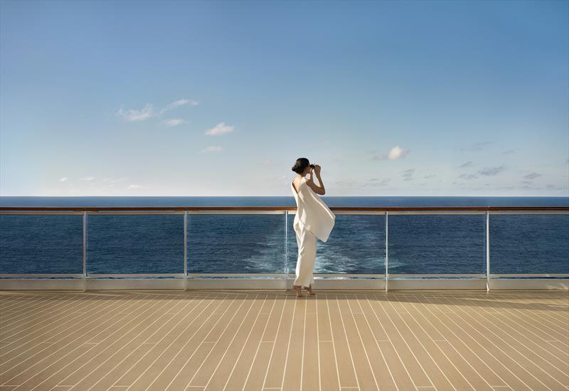 View from deck photo copyright Explora Journeys taken at  and featuring the Cruising Yacht class