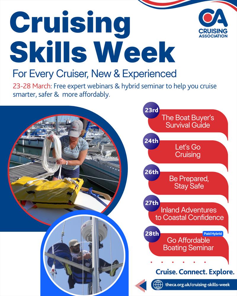 Cruising Skills Week photo copyright The Cruising Association taken at  and featuring the Cruising Yacht class