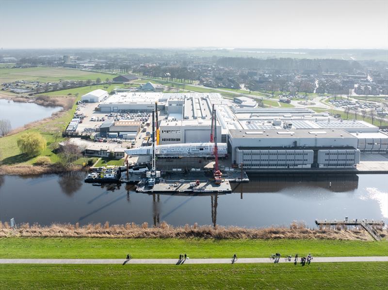 Vollenhove, the Netherlands: home to the world's finest superyacht building photo copyright Royal Huisman taken at  and featuring the Cruising Yacht class
