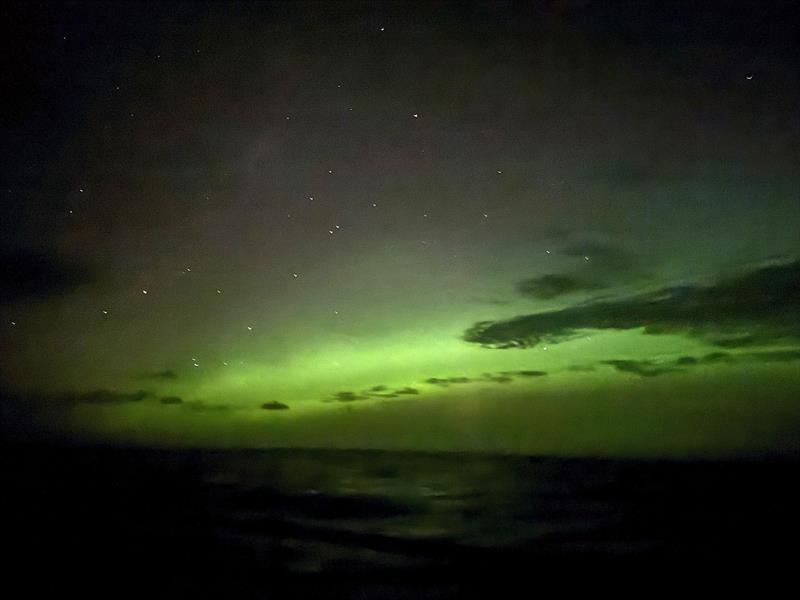 Aurora Australis as seen from the Great Australian Bight - Blue Moon II circumnavigation photo copyright Tristan Gourlay taken at Tamar Yacht Club and featuring the Cruising Yacht class