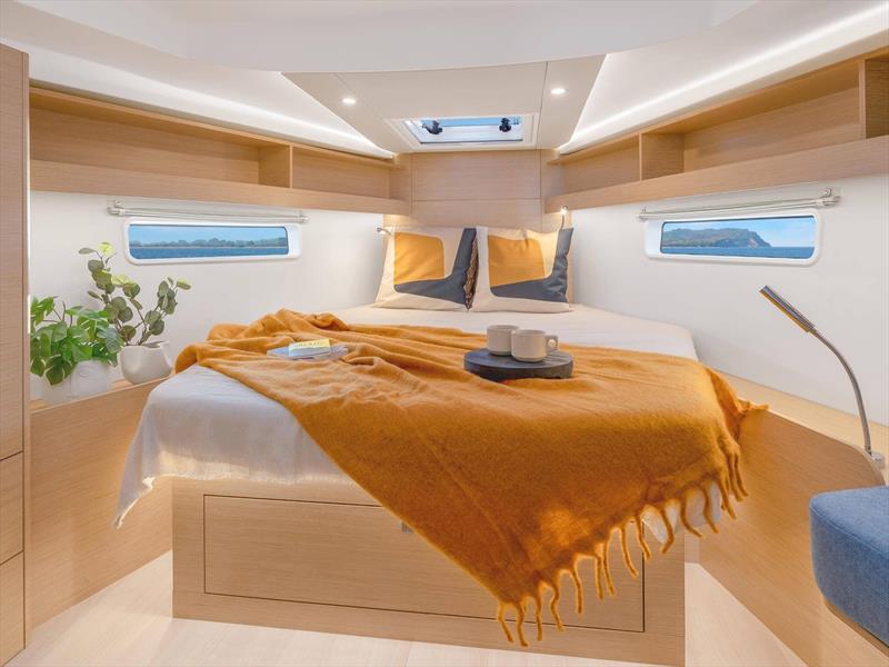 Hanse 410 Owers cabin photo copyright Performance Cruising Yachts taken at  and featuring the Cruising Yacht class