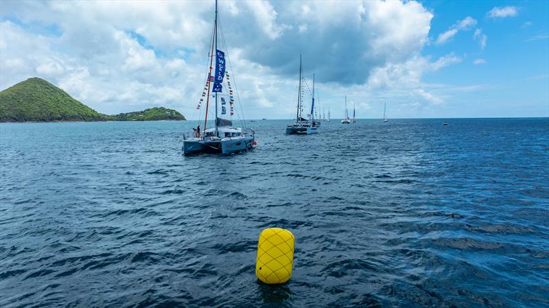 World ARC Parade of Sail in Saint Lucia photo copyright Ronald Raoul taken at  and featuring the Cruising Yacht class