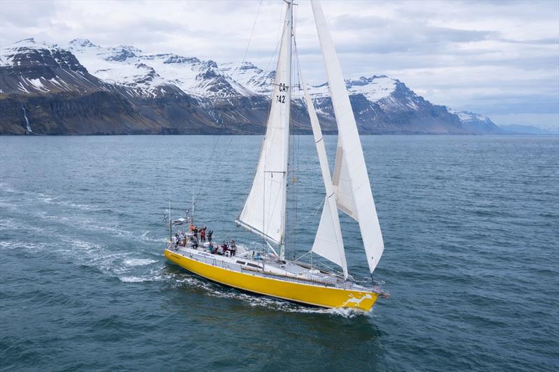 SV Sea Dragon in Iceland photo copyright Her Planet Earth taken at  and featuring the Cruising Yacht class