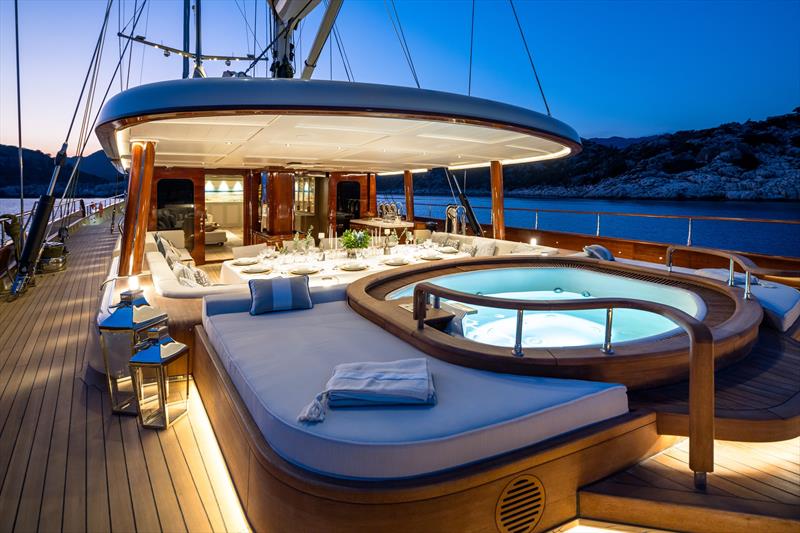 62m flagship SIMENA - photo © Jeff Brown
