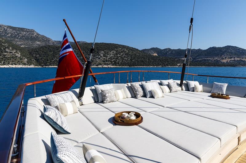 62m flagship SIMENA photo copyright Jeff Brown taken at  and featuring the Cruising Yacht class