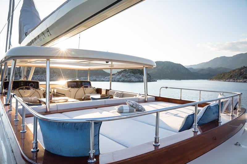 62m flagship SIMENA photo copyright Jeff Brown taken at  and featuring the Cruising Yacht class