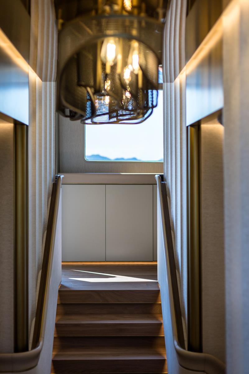 62m flagship SIMENA photo copyright Jeff Brown taken at  and featuring the Cruising Yacht class