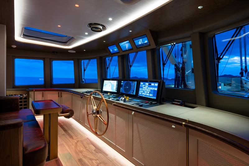 62m flagship SIMENA photo copyright Jeff Brown taken at  and featuring the Cruising Yacht class