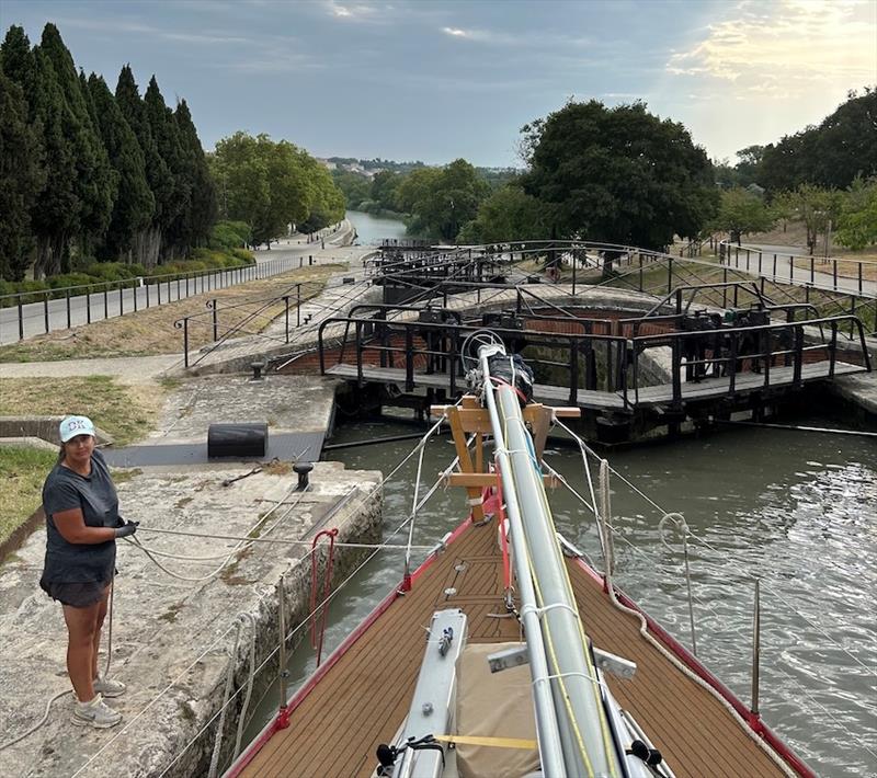 7 consecutive locks in a row at Fonserannes (Béziers) - photo © SV Red Roo