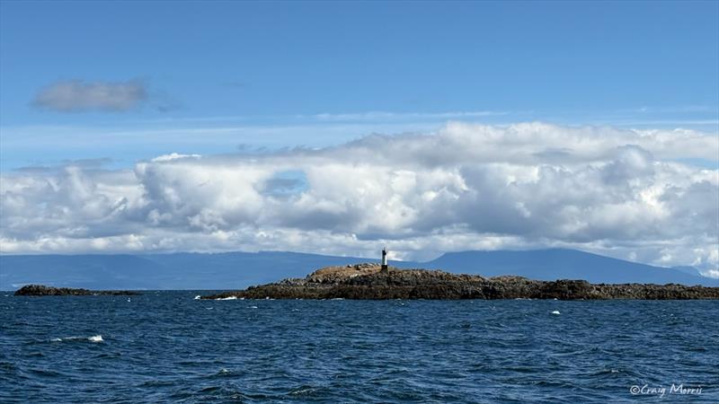 Cutting through the Winchelsea and Ballenas islands to keep clear of area Whisky Golf (torpedo testing range) photo copyright Craig Morris taken at  and featuring the Cruising Yacht class