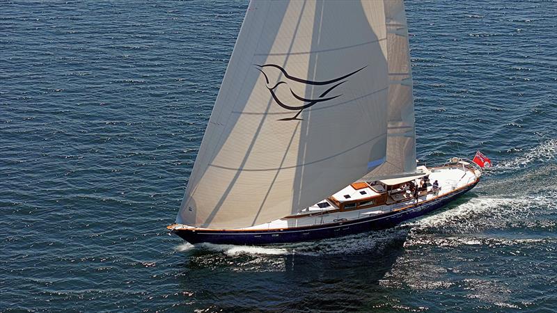Ouzel sails under Doyle Sails Code Zero downwind sail in sea trials - photo © Tyler Fields