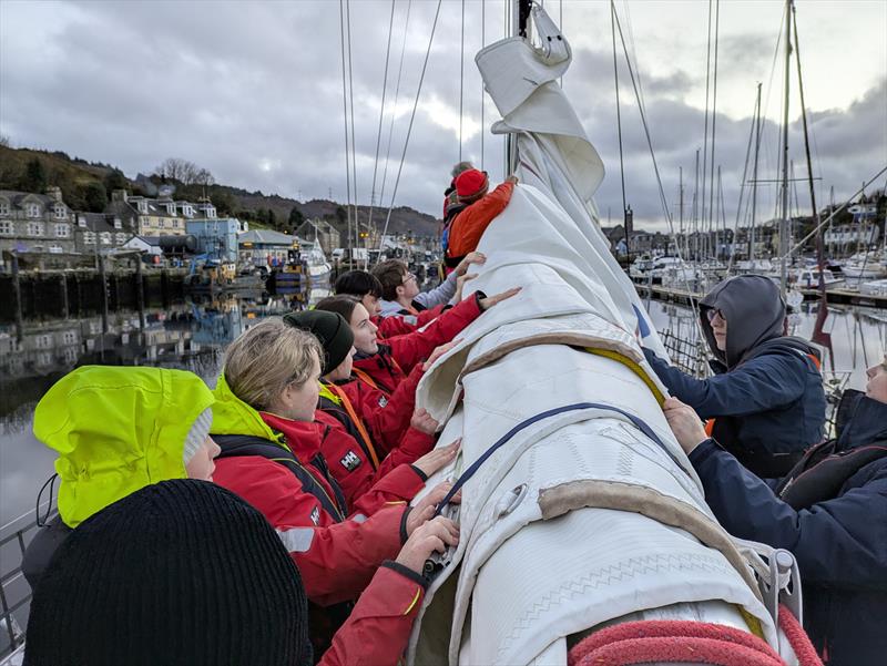 Ocean Youth Trust Scotland photo copyright OYT taken at  and featuring the Cruising Yacht class