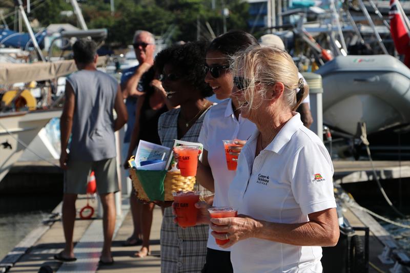 The Viking Explorers Rally returns to Camper & Nicholsons Port Louis Marina, in Grenada - Welcome rum punch - photo © Viking Explorers Rally