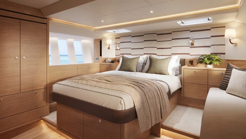 Oyster 515 - Master cabin photo copyright Oyster Yachts taken at  and featuring the Cruising Yacht class