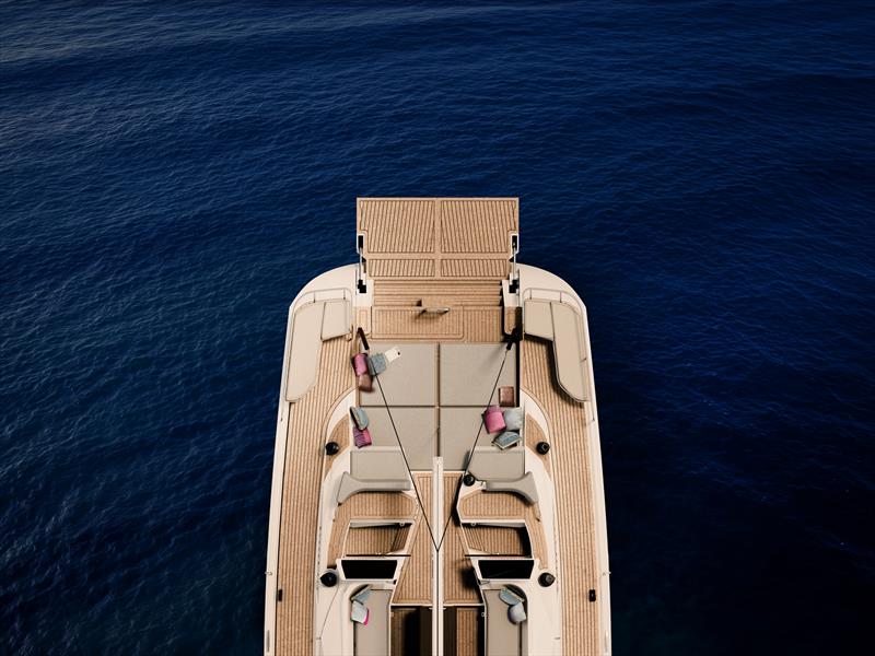 Oyster 515 - Recessed Aft Deck photo copyright Oyster Yachts taken at  and featuring the Cruising Yacht class