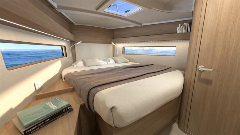Oceanis 42 renderings photo copyright Beneteau Asia Pacific taken at  and featuring the Cruising Yacht class