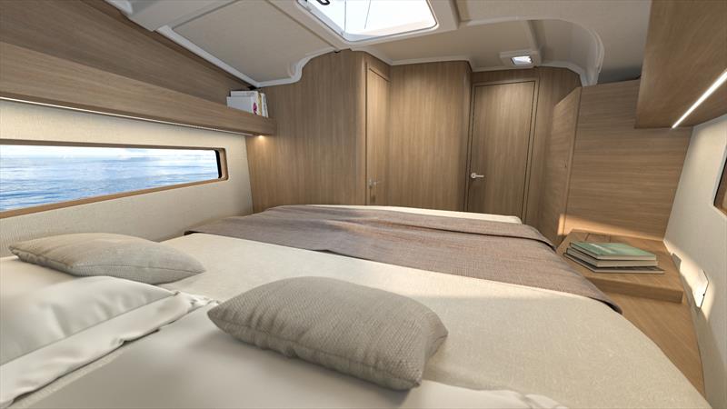 Oceanis 42 renderings photo copyright Beneteau Asia Pacific taken at  and featuring the Cruising Yacht class