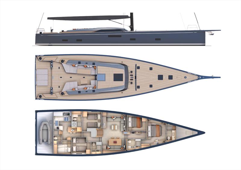 Cantiere Del Pardo - Grand Soleil Plus 80 Long Cruise photo copyright Cannes Yachting Festival taken at  and featuring the Cruising Yacht class
