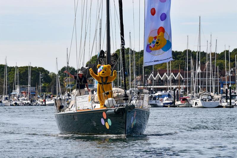 Pudsey Bear completes 2,250 mile UK-round voyage raising £62,000 for BBC Children in Need - photo © Rick Tomlinson / www.rick-tomlinson.com