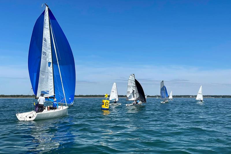 Race 9 - Cruiser Racer series at Lymington Town SC photo copyright Simon Geyman taken at Lymington Town Sailing Club and featuring the Cruising Yacht class