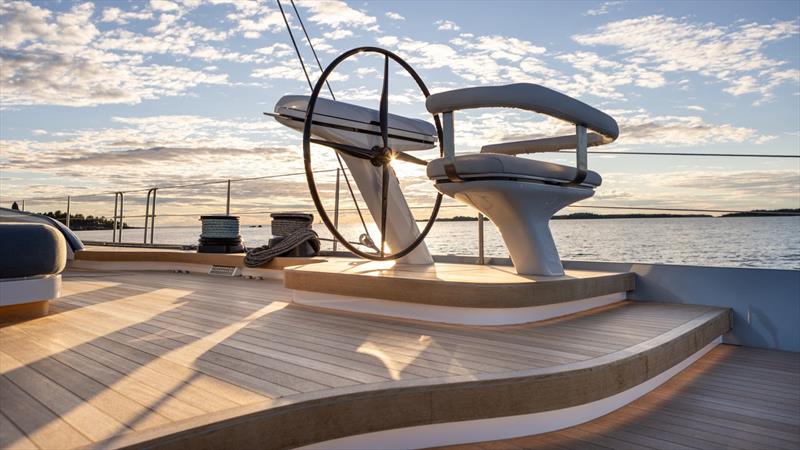 Baltic 121 Alice, a 37-metre all-carbon performance cruiser photo copyright Baltic Yachts taken at  and featuring the Cruising Yacht class