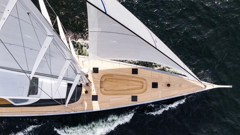 Baltic 121 Alice, a 37-metre all-carbon performance cruiser photo copyright Baltic Yachts taken at  and featuring the Cruising Yacht class