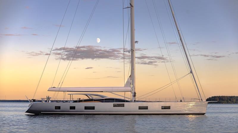 Baltic 121 Alice, a 37-metre all-carbon performance cruiser photo copyright Baltic Yachts taken at  and featuring the Cruising Yacht class