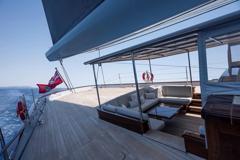S / Y Aquarius sailing - photo © Royal Huisman