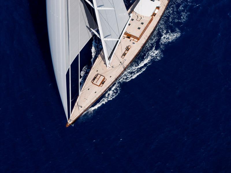 S / Y Aquarius sailing - photo © Royal Huisman