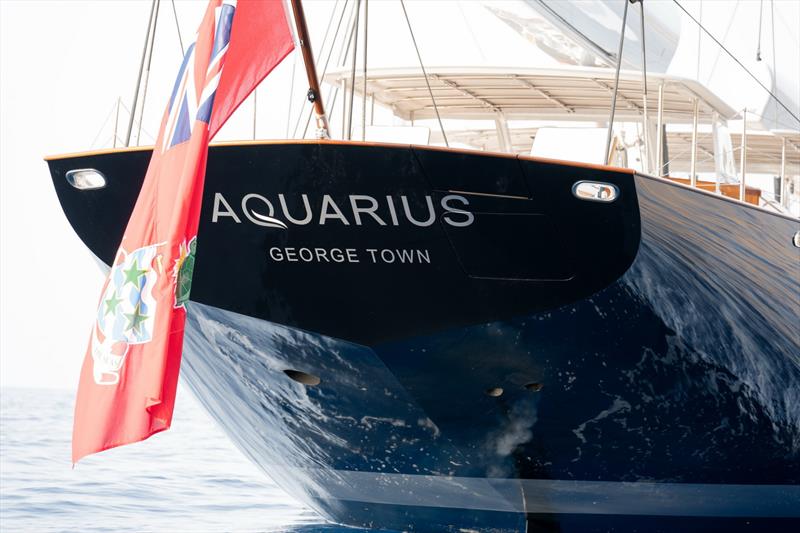 Aquarius at anchor - photo © Royal Huisman