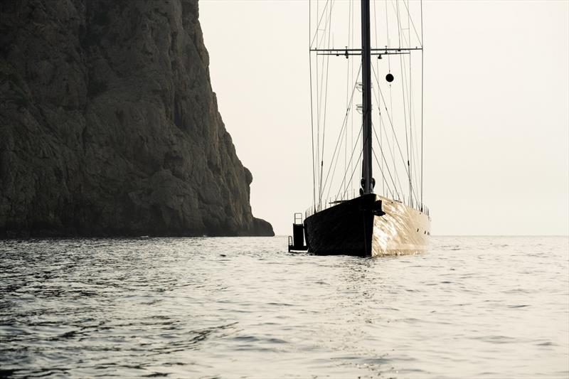 Aquarius at anchor - photo © Royal Huisman
