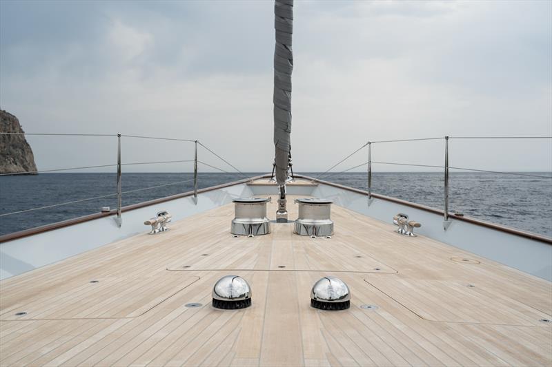 Aquarius at anchor - photo © Royal Huisman