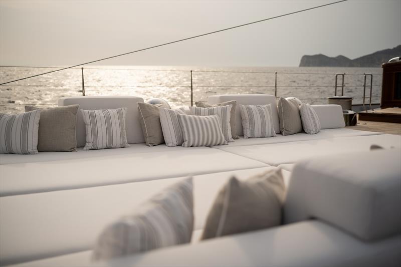Aquarius at anchor - photo © Royal Huisman