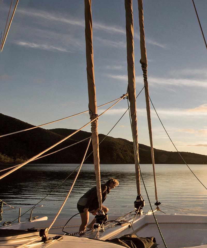Leanne Bow of Songlines New Caledonia photo copyright Leanne Hembrow taken at  and featuring the Cruising Yacht class