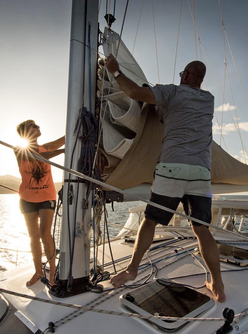 Leanne and John SV Songline photo copyright Jean Baptiste Bieuville taken at  and featuring the Cruising Yacht class