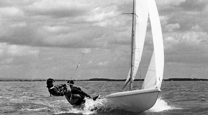 Years ahead of its time, the Typhoon looked to re-define the pocket rocket genre. Sadly, when Chippendales suddenly went into liquidation, it spelt the end of the Typhoon photo copyright J Chippendale estate and Proctor Family taken at  and featuring the Classic & Vintage Dinghy class