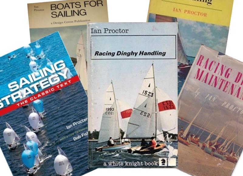 In addition to all his sailing, his designs, his mast making company, innovations and more, Ian Proctor still found time to be a prolific author photo copyright Proctor Family taken at  and featuring the Classic & Vintage Dinghy class