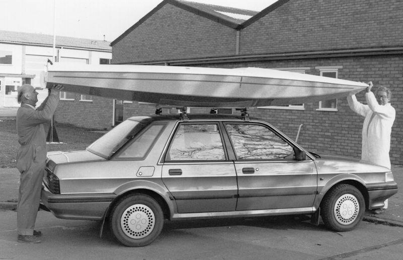 In hull form and sailing characteristics the Bullet was in all respects a 'small Fireball' - photo © Chippendale