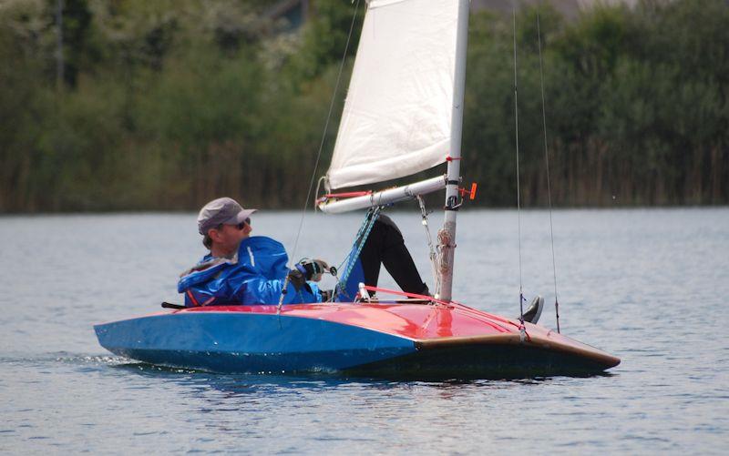 Even with a tunnel hull, light airs were a trial of patience as you dream of when the wind would finally return photo copyright David Henshall taken at  and featuring the Classic & Vintage Dinghy class