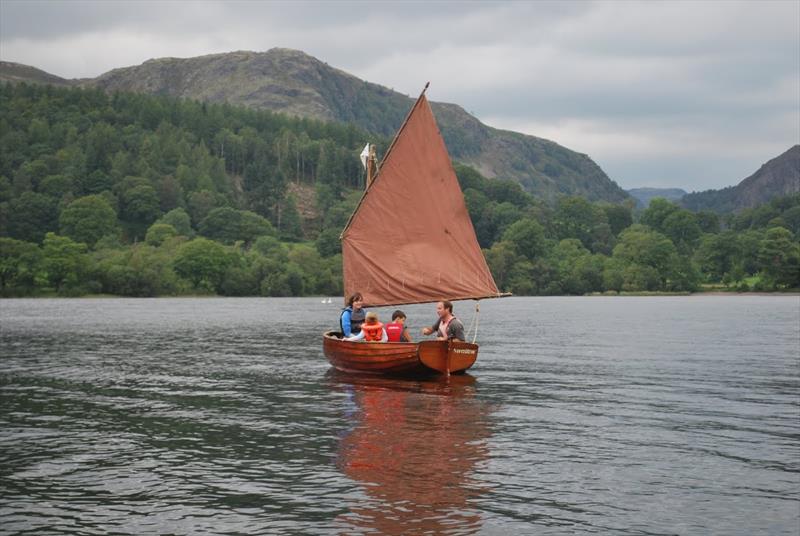 'Swallow', from the 1974 film Swallows & Amazons, takes fans - young and old - afloat - photo © Sail Ransome