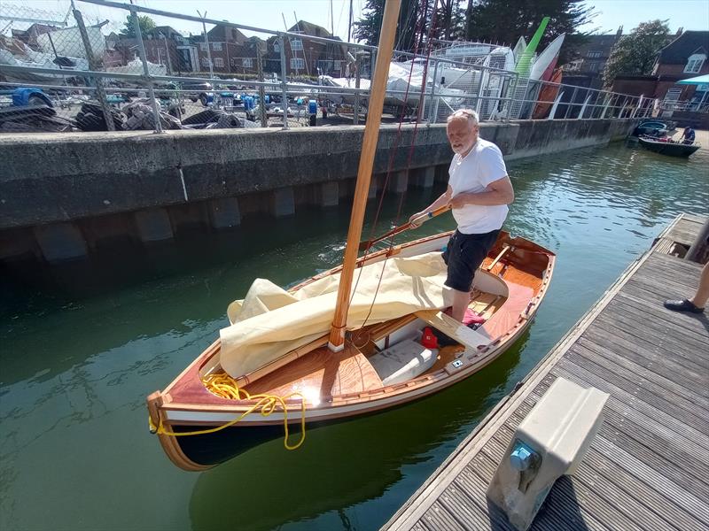 Wooden boat stage - photo © Southampton International Boat Show