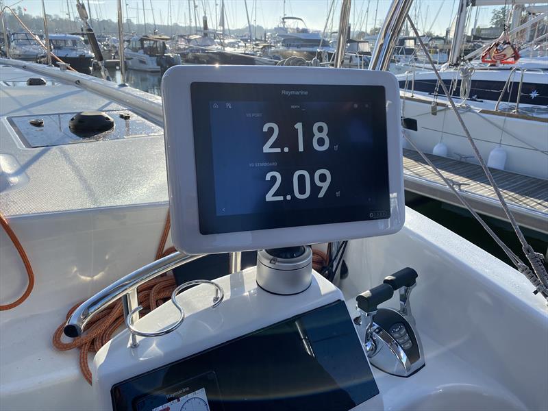 Dock tune via Raymarine instruments (Cyclops supports all major instrument brands) - photo © Cyclops Marine