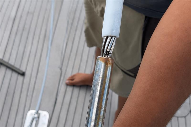 Rigging damage - photo © Cyclops Marine