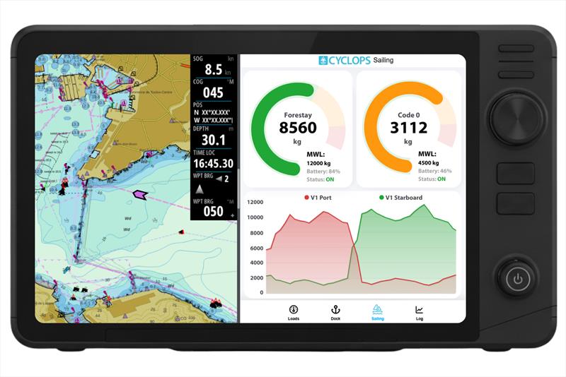 Smart Rig Manager - Live Sailing - photo © Cyclops Marine