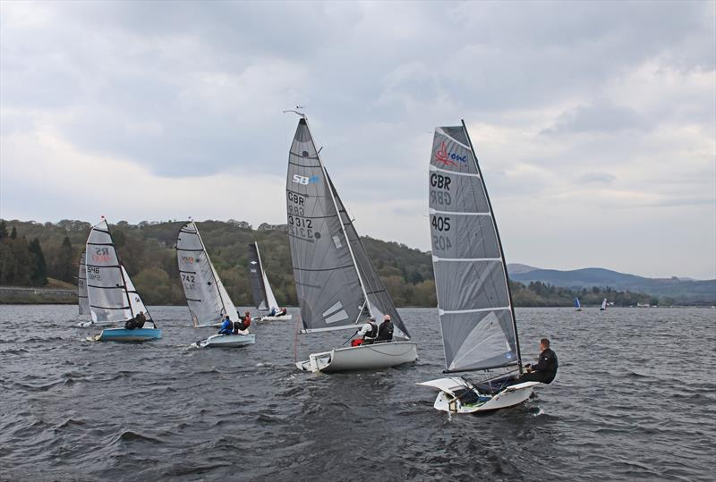 Bala Easter Regatta 2025 photo copyright John Hunter taken at Bala Sailing Club and featuring the D-One class