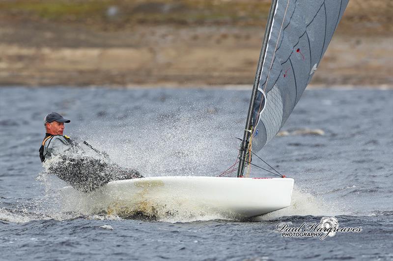 Ed Deacon enjoying the day photo copyright Paul Hargreaves taken at Hunts Sailing Club and featuring the D-Zero class